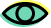 graphic of an eye teal 